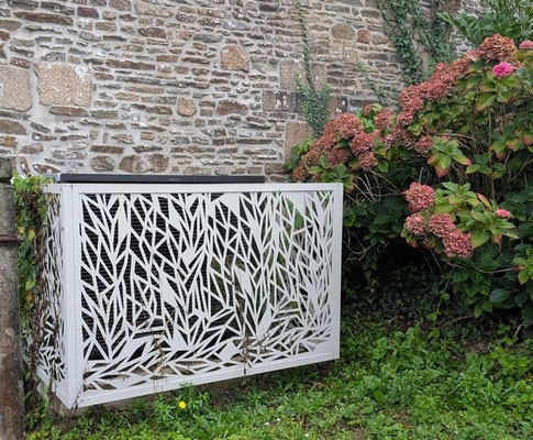 CMC Métallerie St Ovin/Avranches(50) Protection Pompe à chaleur