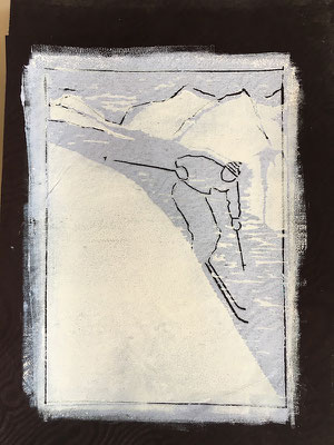 Skifahrer