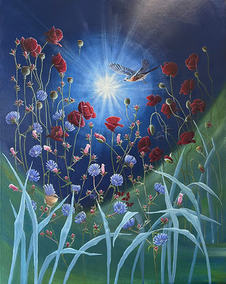 Vom Licht und Leben – Öl – 90 x 70 cm