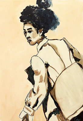Kameko I, 70 x 100 cm