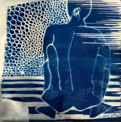 Zuversicht, Druckgrafik, 20 x 20 cm