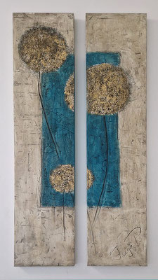 Ohne Titel – je 35 x 90 cm
