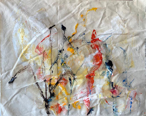 Öl auf Tuch – 60 x 60 cm