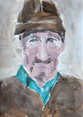 Franz, Acryl, 40 x 60 cm