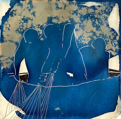 Survival, Druckgrafik, 20 x 20 cm