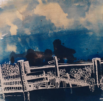 Landschaft I, Druckgrafik