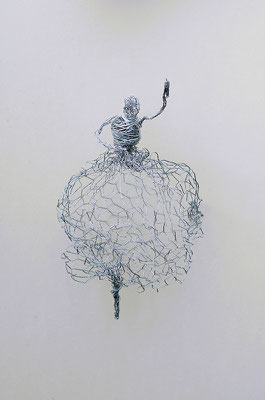 Ballerina 1, Drahtobjekt