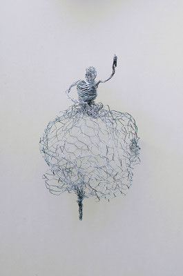 Ballerina 1 | Drahtobjekt