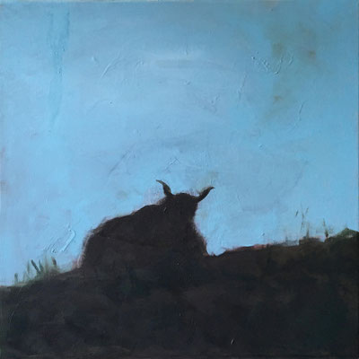 Dem Himmel so nah 1, Acryl, 50 x 50 cm