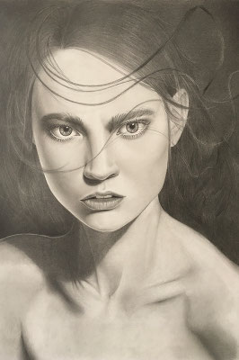Ja, dich meine ich – Bleistift – 90 x 70 cm