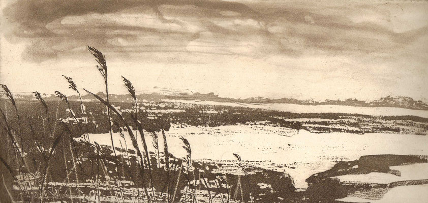 Riverbanks – Radierung