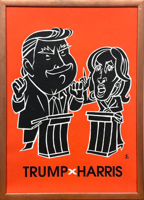 2024　トランプ×ハリス