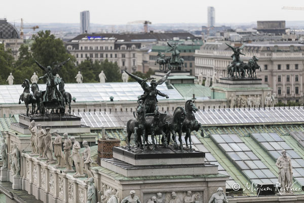 Detailansicht Dach Parlament
