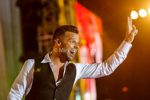 Ricky Martin, Wien 2014