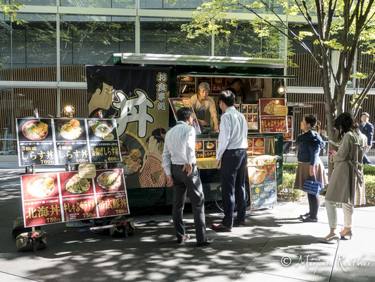 Strassenaszene in Tokio