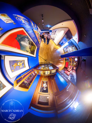 Schokoladenmuseum Köln, Am Schokoladenmuseum 1a in Köln 360° Panorama Virtual Reality Touren und 360° Tiny Planet Content Creator, Marcin Adrian Fotograf aus Wesseling in NRW 360° Panorama ersteller in Deutschland