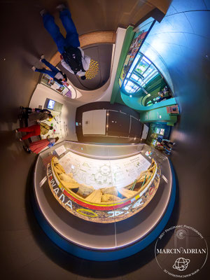 Schokoladenmuseum Köln, Am Schokoladenmuseum 1a in Köln 360° Panorama Virtual Reality Touren und 360° Tiny Planet Content Creator, Marcin Adrian Fotograf aus Wesseling in NRW 360° Panorama ersteller in Deutschland