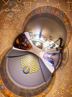Schokoladenmuseum Köln, Am Schokoladenmuseum 1a in Köln 360° Panorama Virtual Reality Touren und 360° Tiny Planet Content Creator, Marcin Adrian Fotograf aus Wesseling in NRW 360° Panorama ersteller in Deutschland
