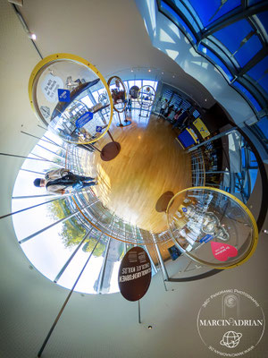 Schokoladenmuseum Köln, Am Schokoladenmuseum 1a in Köln 360° Panorama Virtual Reality Touren und 360° Tiny Planet Content Creator, Marcin Adrian Fotograf aus Wesseling in NRW 360° Panorama ersteller in Deutschland