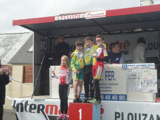 Le podium des pupilles