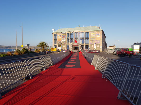 IRONMAN 70.3 Weymouth Finish Line