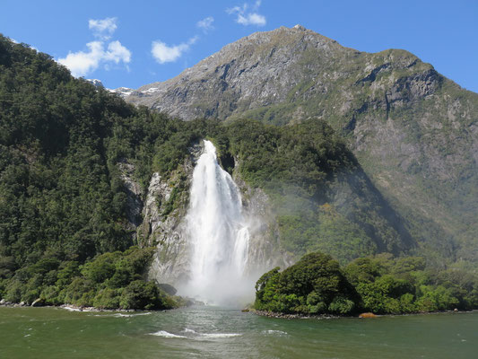 Bootstour durch die Milford Sounds