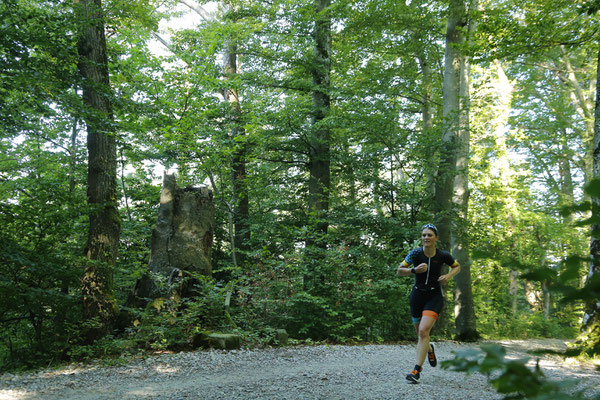 Auf der Laufstrecke