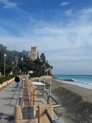 Strand von Finale Ligure