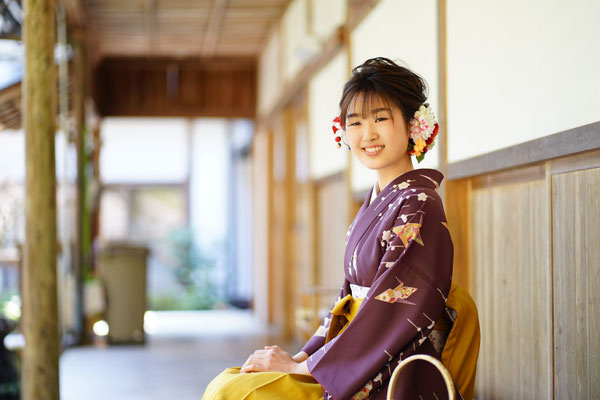 江南市　扶桑町　卒業袴　【f-st.】Photo Studio　ロケーション