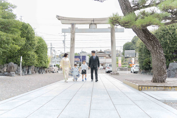 扶桑町 七五三 ロケーション写真撮影 好日庵 エフエスティ 写真スタジオ