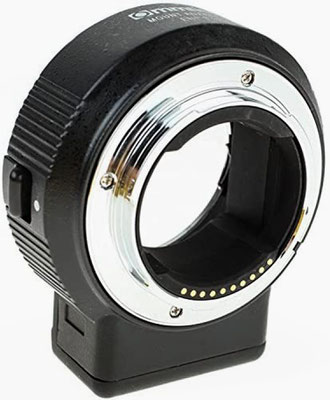 Commlite convertisseur sony fe pour objectifs nikon f avec af shop