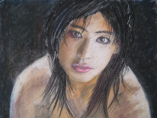 Mei - pastel - 30x40