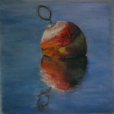 bouée - pastel - 50x50