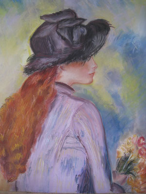 Copie Renoir - pastel - 