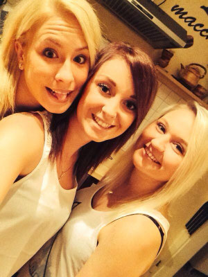 Vivien, Linda und Anna