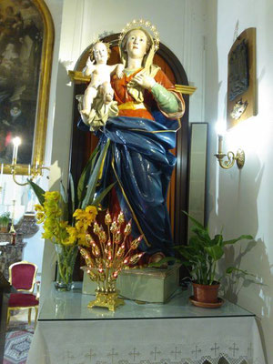 Statua lignea Santa Maria dell Grazie (XVII°Sec.)