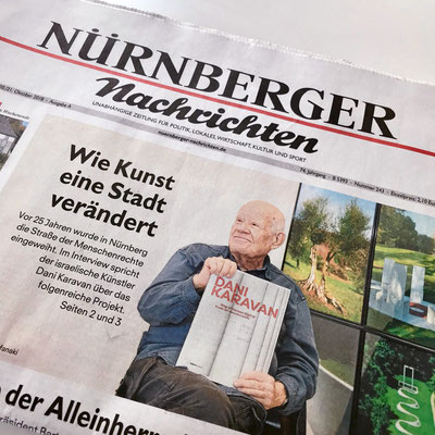 Wir sind auf der Titelseite der Nürnberger Nachrichten!