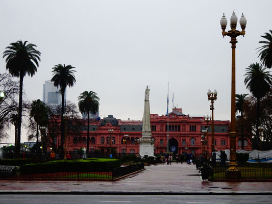 Casa rosada am Plaza der Mayo