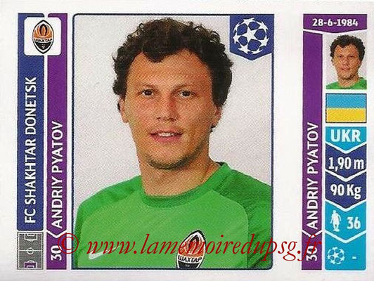 2014-15 - Panini Champions League N° 590 - Andriy PYATOV (FC Shakhtar Donetsk)