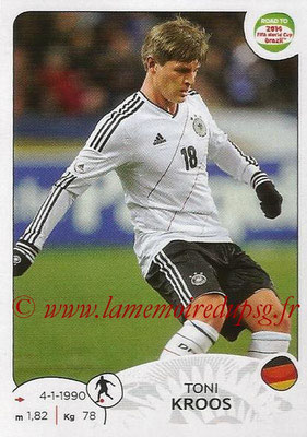 2014 - Panini Road to FIFA World Cup Brazil Stickers - N° 044 - Toni KROOS (Allemagne)