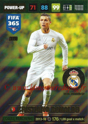 2016-17 - Panini Adrenalyn XL FIFA 365 - N° 373 - Cristiano RONALDO (Real Madrid CF) (Goal Machine)