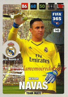 2016-17 - Panini Adrenalyn XL FIFA 365 - N° 145 - Keylor NAVAS (Real Madrid CF)