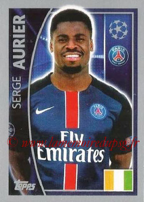 2015-16 - Topps UEFA Champions League Stickers - N° 021 - Serge AURIER (Paris Saint-Germain)