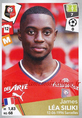 2017-18 - Panini Ligue 1 Stickers - N° 405 - James LEA SILIKI (Rennes) 