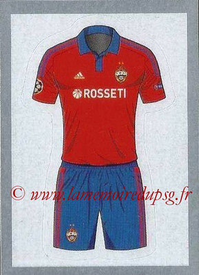 2015-16 - Topps UEFA Champions League Stickers - N° 083 - Maillot Domicile CSKA Moscou