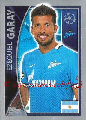 2015-16 - Topps UEFA Champions League Stickers - N° 526 - Ezequiel GARAY (FC Zenit)