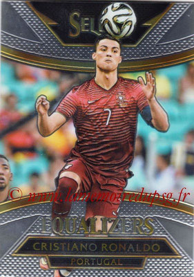 2015 - Panini Select Soccer - N° E15 - Cristiano RONALDO (Portugal) (Equalizers)