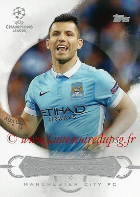 2015-16 - Topps UEFA Champions League Showcase Soccer - N° BB-SA - Sergio AGUERO (Manchester City FC) (Best of the Best)