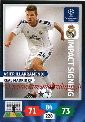 2013-14 - Adrenalyn XL champions League N° 286 - Asier ILLARRAMENDI (Real Madrid CF) (Impact Signing)