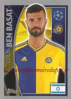 2015-16 - Topps UEFA Champions League Stickers - N° 506 - Eden BEN BASAT (Maccabi Tel-Aviv FC)